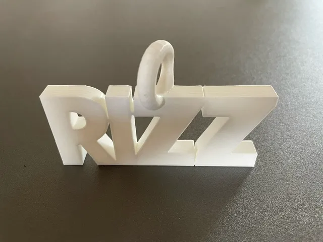 3d Rizz Rizz Pendant for necklace by Radioactive 3d MakerWorld: Download Free ...