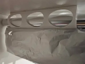 Aluminium foil holder