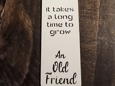 Long Time Old Friend Bookmark