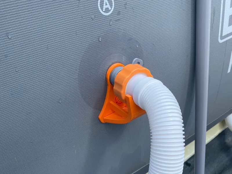 Pool hose holder for Bestway, Intex, Marimex pools