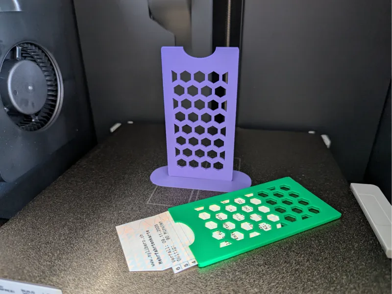 Swiss Public Transport Multiple Journey Card Case