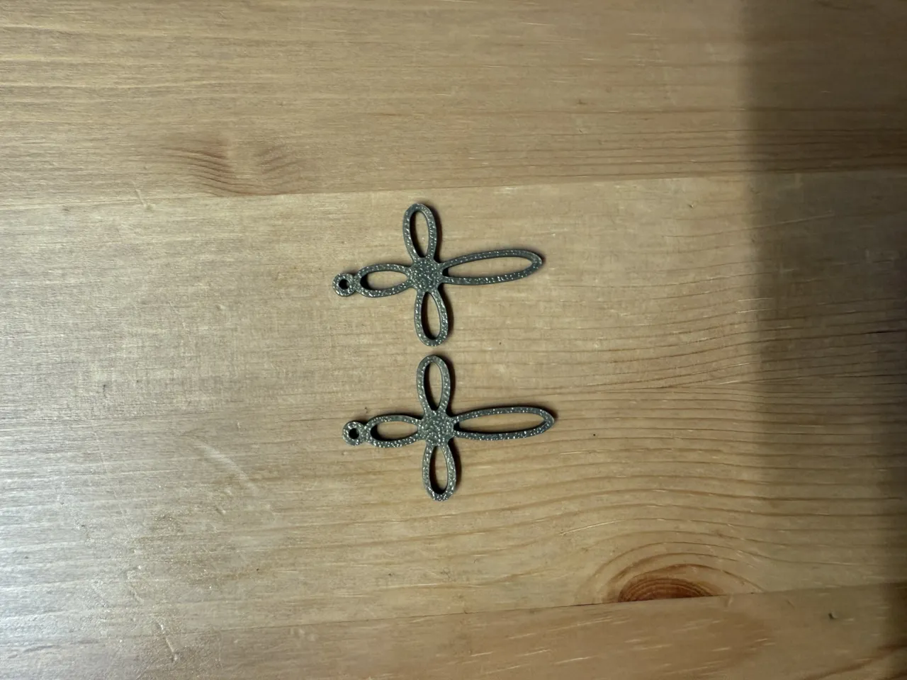 Cross Earrings view 2
