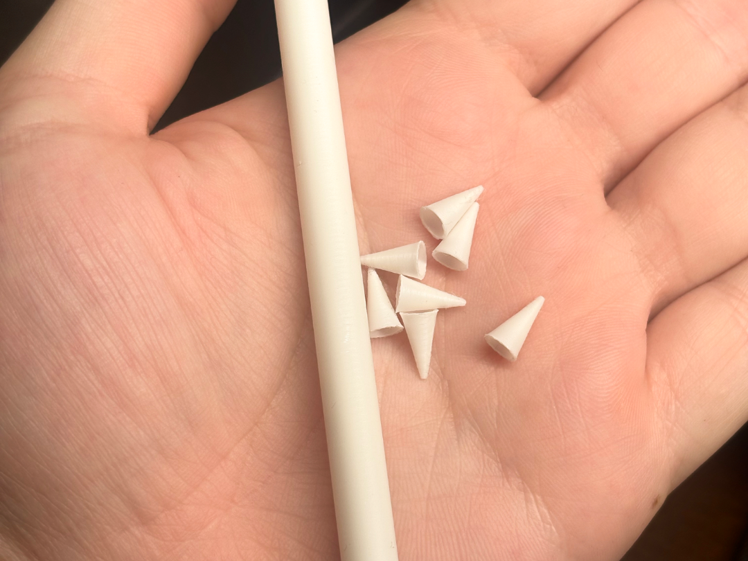 Pocket Blowgun Cone Launcher (EDC Pen-Sized Kit)