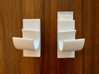 Bike handlebar wall mount