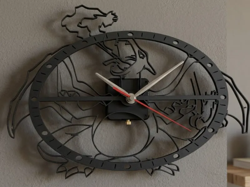 charizard clock