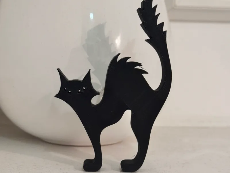 Halloween Cat Decoration