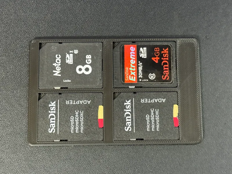 Simple ＆ Very thin SDCard Holder