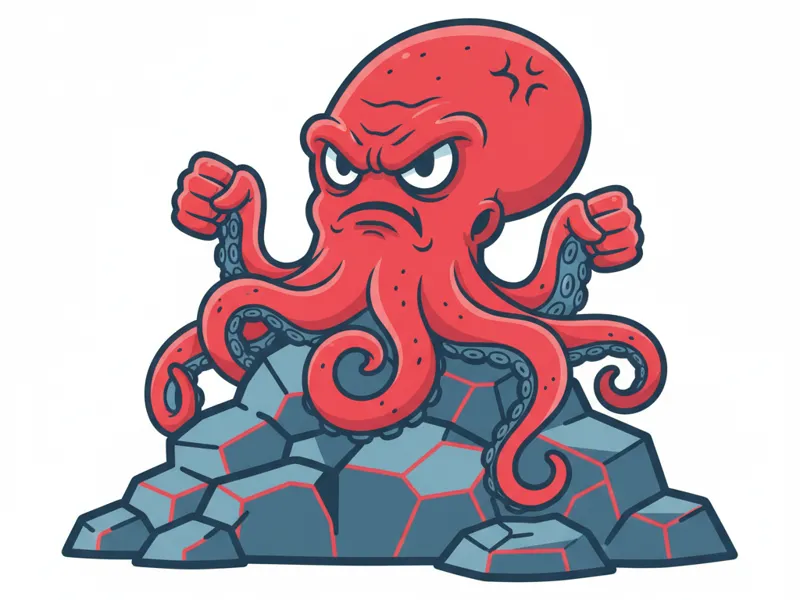 Angry Octopus