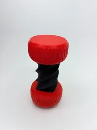 Fidget vis et écrou texturé — photo 3