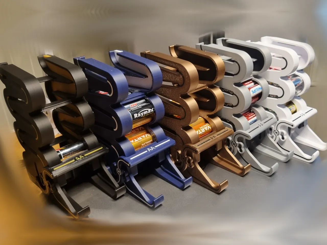 AA Mechanical Battery Dispenser view 3