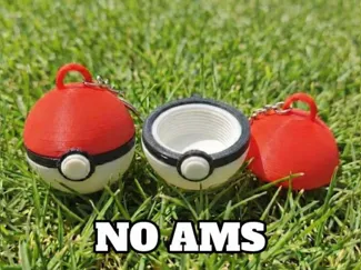 Pokeball  Keychain
