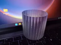 0.6mm nozzle, 0.36mm layer, 1 walls, 0% infill