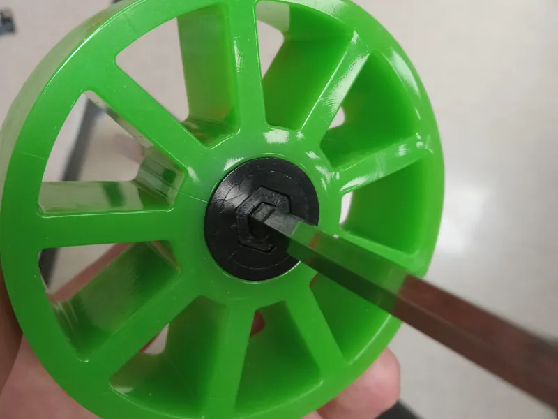 Compliant Wheel Hex Adapter