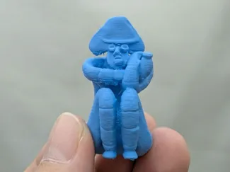 しゃがむ土偶