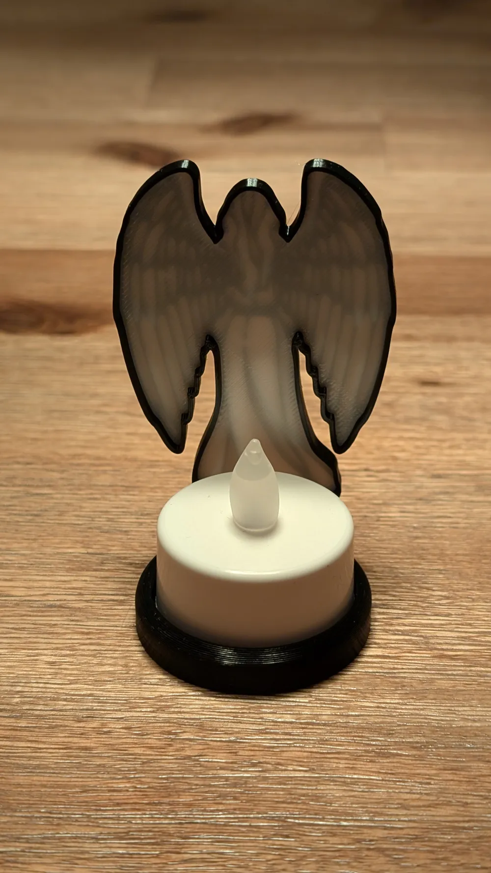 Tealight holder - Angel - no AMS - Free 3D Print Model - MakerWorld