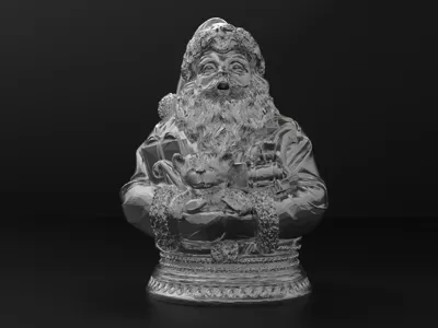 Santa Claus Figurine – Holiday Decoration