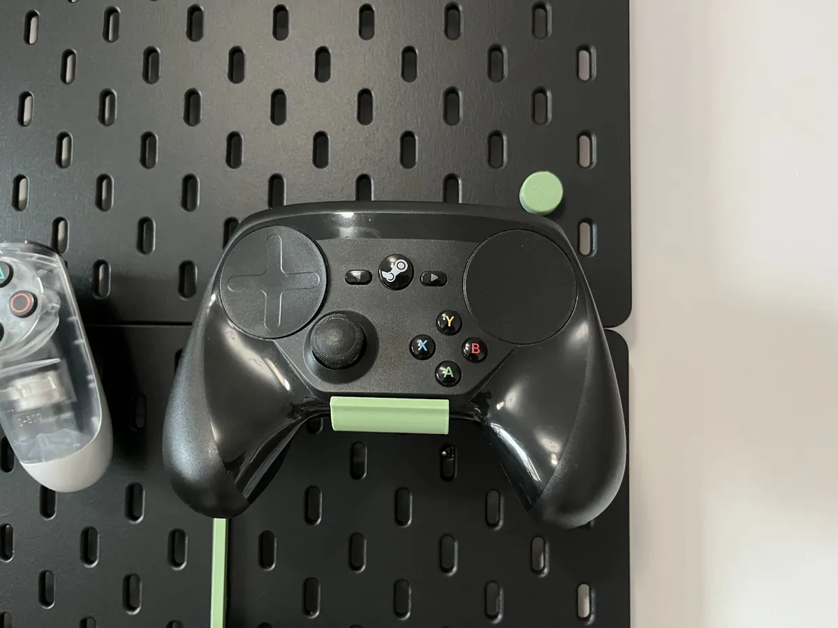 Support manette Steam pour panneau Ikea Skådis