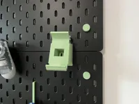 Support manette Steam pour panneau Ikea Skådis — photo 2