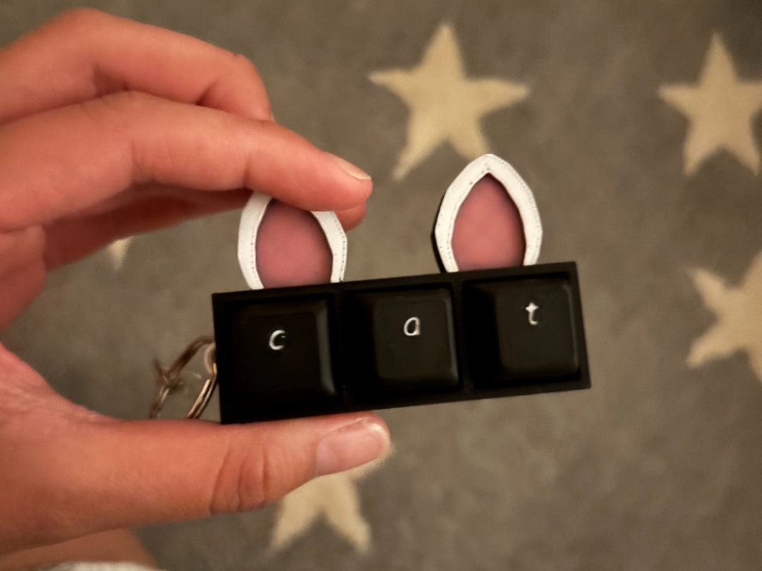 3-Key Cat Keyboard Fidget (READ DESC)
