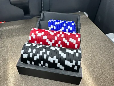 25 Poker Chip Holder