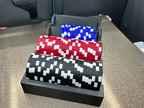 Support pour 25 jetons de poker