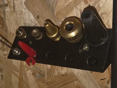 Wall Mount for Valve Adapters