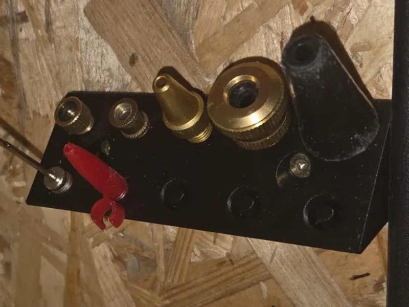 Wandhalter für  Ventiladapter