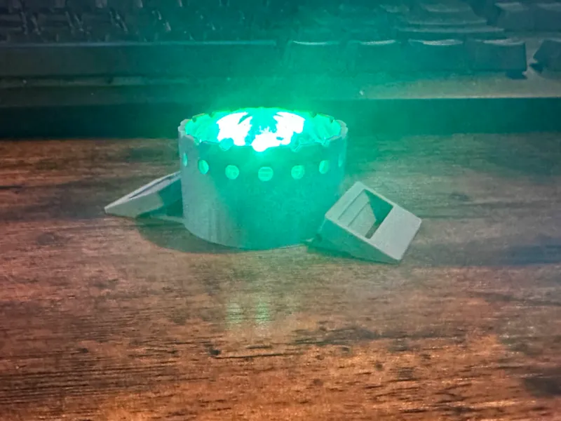 Rgb Candlelight Wristband Holder