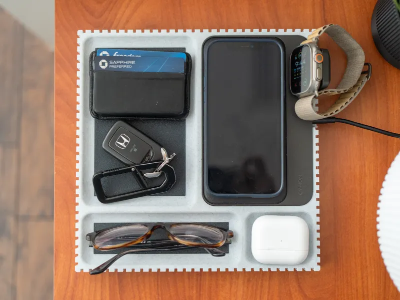 EDC Tray for Nomad Base Station Iphone Apple Watch