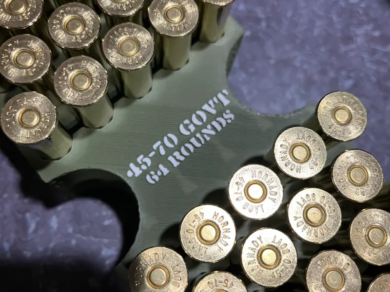 .45-70 Government Ammo Can Insert V3 Design
