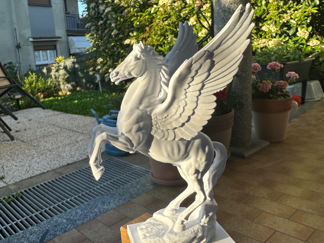 Pegasus Statue - Greek Mythology - High-Detail 