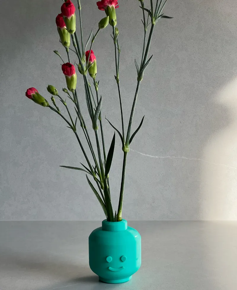 Toy Head Flower Pot