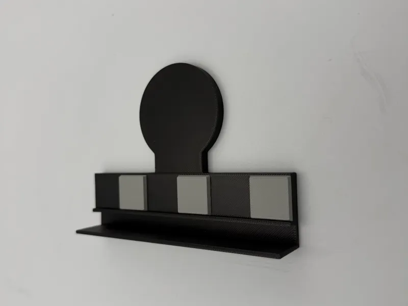 Left corner wall connector