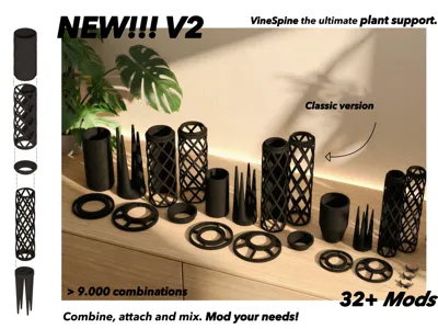 VineSpine Ultra V2 - Evolution of Plant Support