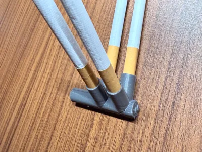 V4 cigarette holder, four cigarettes at a time, life accelerator, exercise equipment