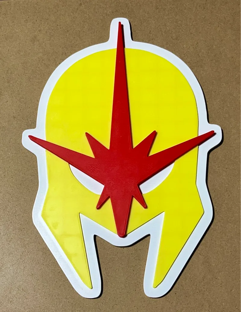 MARVEL NOVA Helmet Wall Art