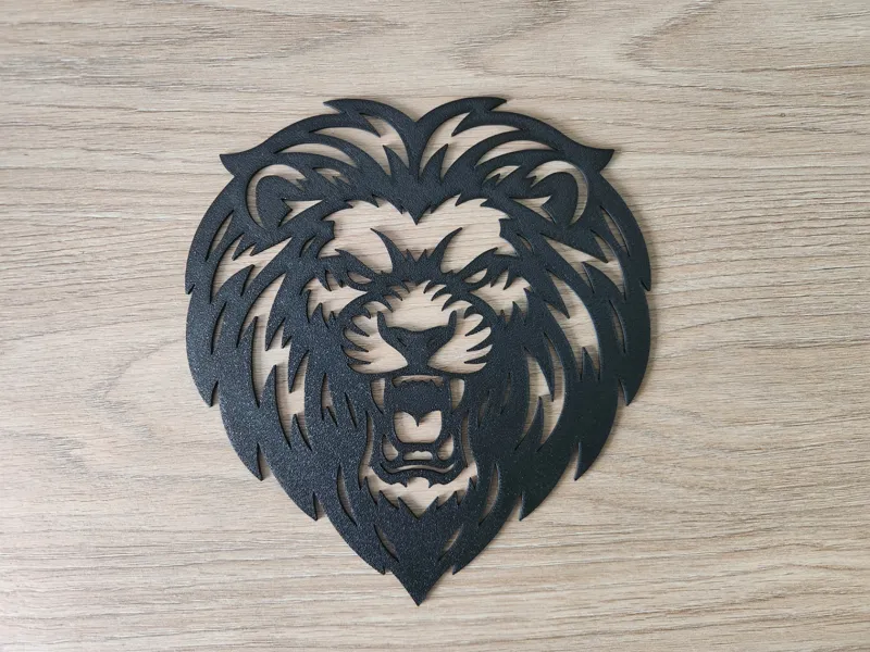 Lion décoration murale