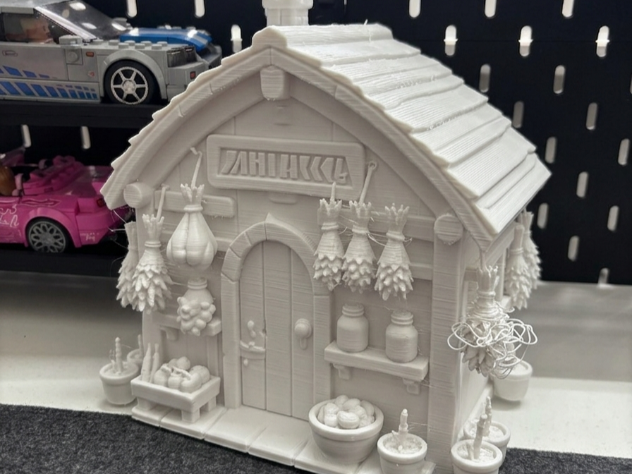 Cozy Village Shop 3D Print