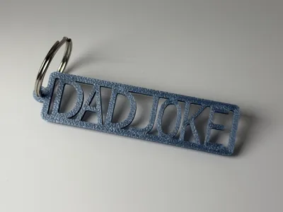 Dad Joke Keychain