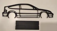 Silhouette Honda Civic CRX — photo 3