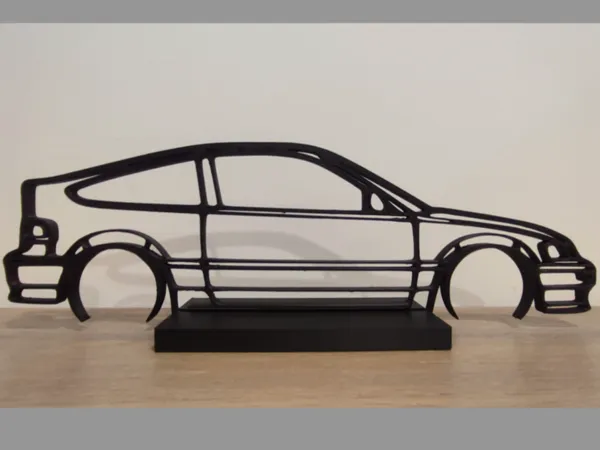 Silhouette Honda Civic CRX