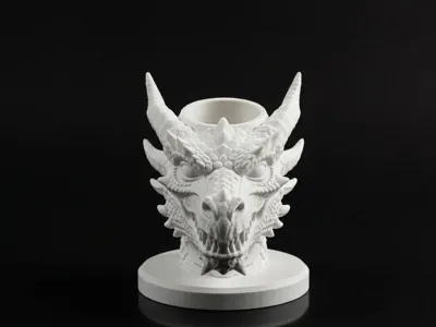 Dragon Desk Pen Holder