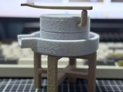 Fortune-Turning Thorny Millstone with an Economic Gear Sound