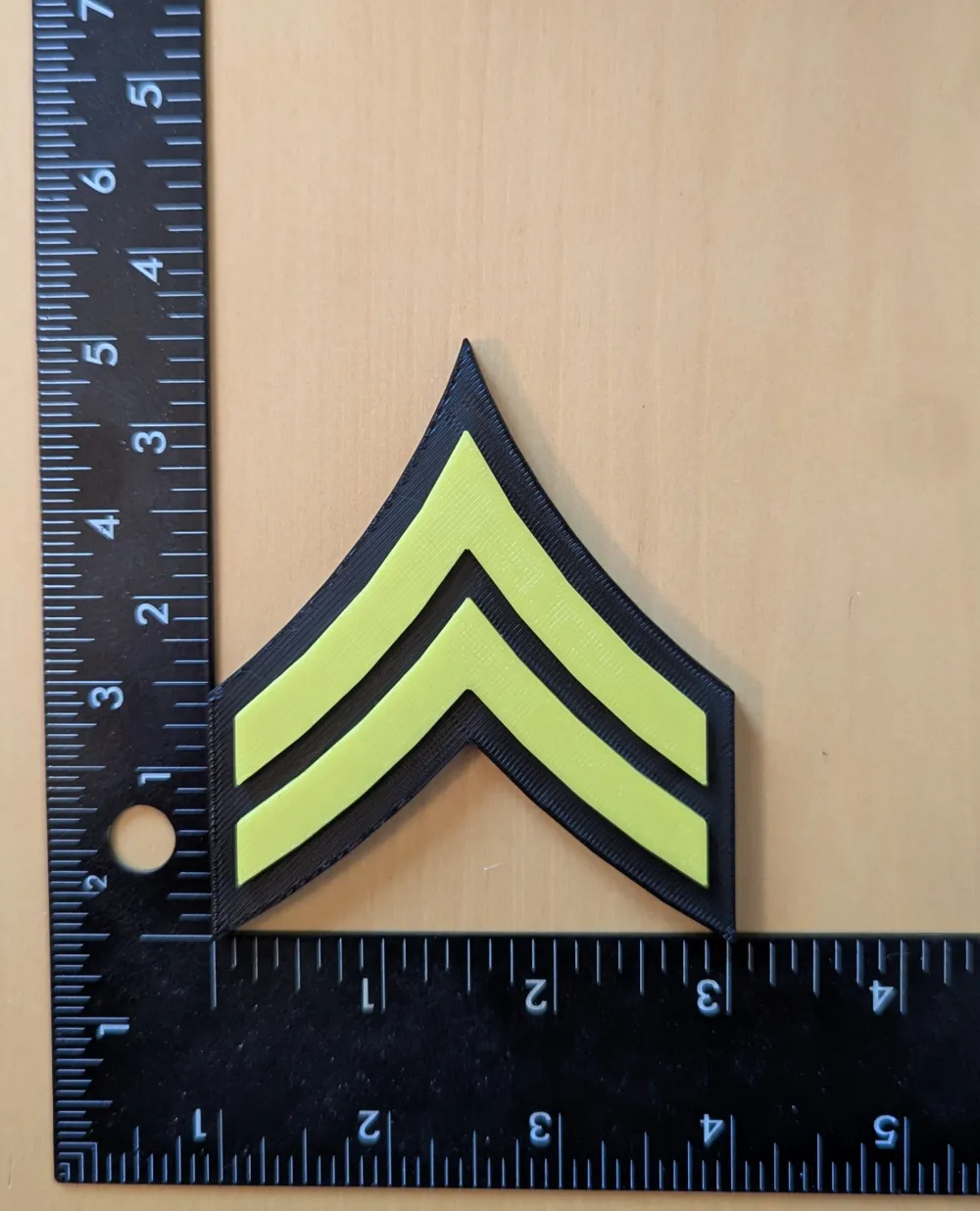 ARMY Corporal E4 Rank by jwharris79 - MakerWorld
