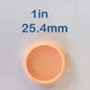 1 inch (25.4mm) disc