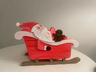 Carriage Santa Claus