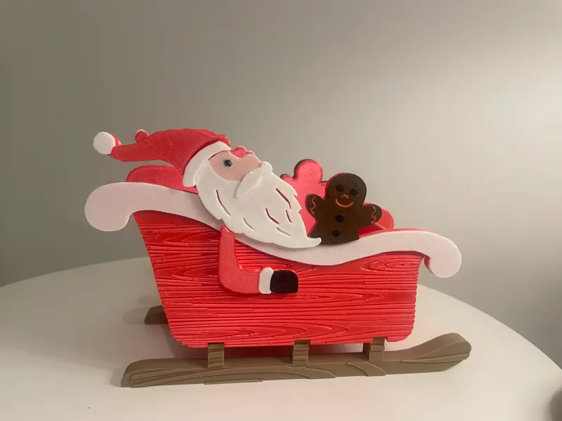 Carriage Santa Claus