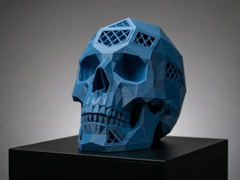 Geometric skull