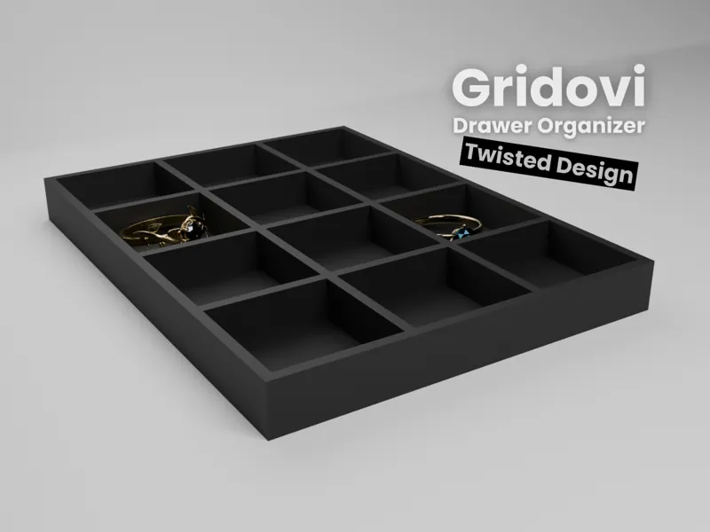 Gridovi Drawer Organizer