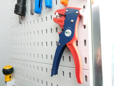 Wire Stripper Hook for IKEA Pegboard